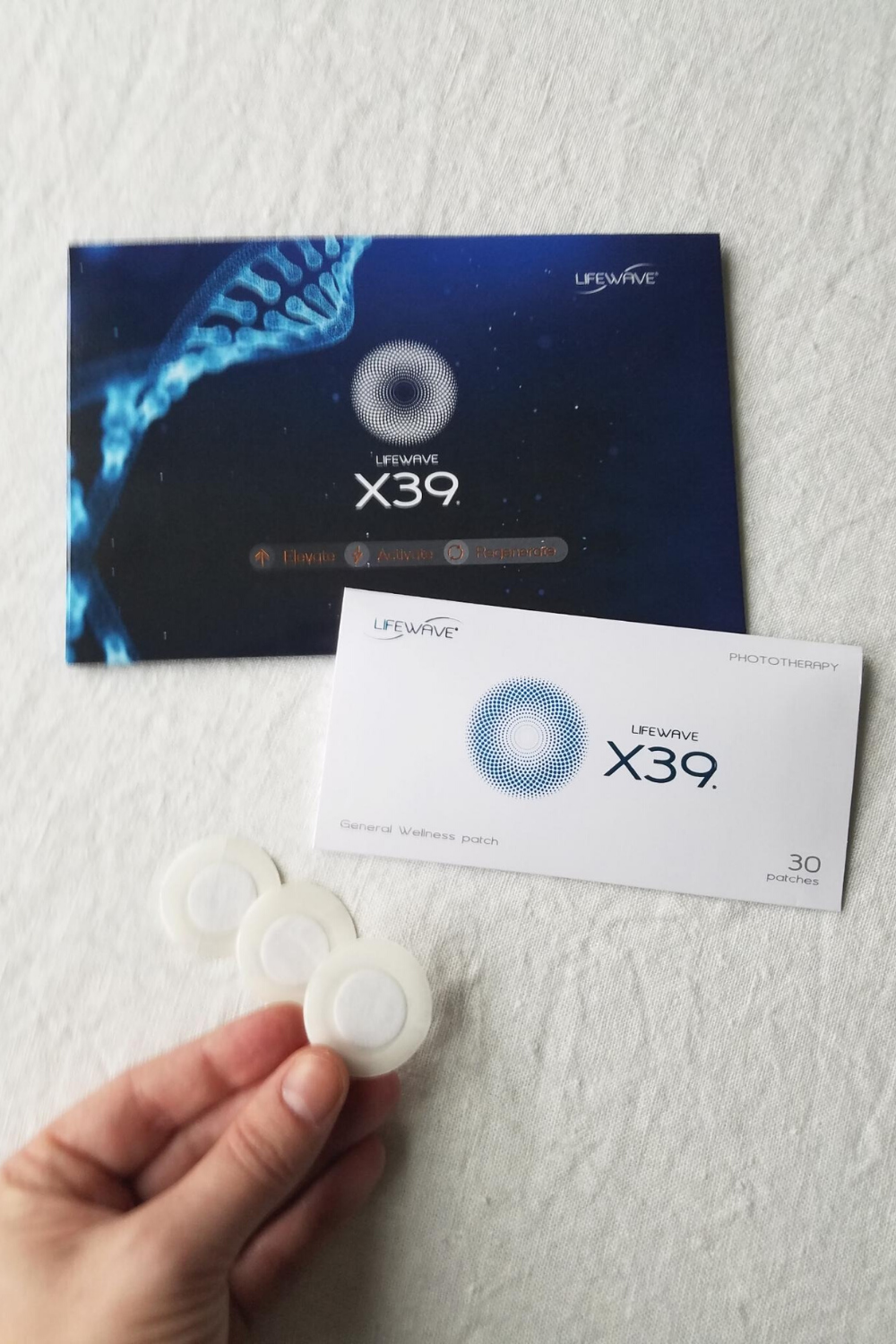 X39 LifeWave Patches for Activating Stem Cells with Light Therapy